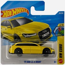 Hot Wheels Tekli Arabalar '17 Audi Rs6 Avant JJJ33