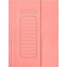 Alemdar Telli Dosya Lüks Yarım Kapak Pembe 25'li