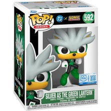 Funko Pop! Heroes: Justice League & Sonic - Silver As The Green Lantern - Sonic + Dc Comics - Koleks
