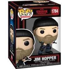 Funko Pop! Tv: Stranger Things Sezon 5 - Jim Hopper - Koleksiyonluk Vinil Figür - Hediye Fikri - Res