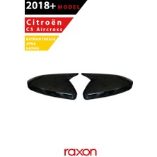 Raxon Citroën C5 Aircross 2018+ Batman & Yarasa Ayna Kapağı – Parlak Piano Black Sport