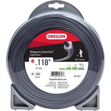 Oregon 20-021 Magnum Gatorline Supertwist Düzeltici Hattı .118-INÇ 450 cm