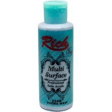Rich Multi Surface Mobilya Boyama - Her Yüzey Için Akrilik Boya 120 Cc. 2248 Pudra Mavi 1202248