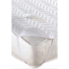 Altın Karma 140X200 cm Tek Kişilik Kapitoneli Sıvı Geçirmez Yatak Koruyucu Alez