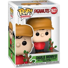 Funko Pop Filmleri: Charlie Brown Noel - Ağaçlı Charlie Brown - Fıstık Tv Özel Ürünleri - Koleksiyon