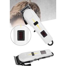 Timion 2025 Model Şarjlı Dijital Saç Sakal Tıraş Makinesi Islak Kuru Kullanıma Uygun