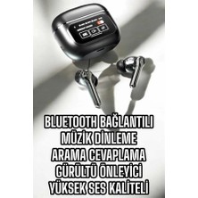 Timion Bluetooth Kulaklık Kablosuz Ekranlı Anc/enc Destekli Dokunmatik