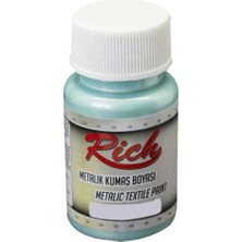 Rich Metalik Kumaş Boyası 50 Cc. 3140 Buz Yeşili
