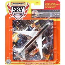 Hot Wheels Matchbox Sky Busters Boeing 747-8 Intercontinental, Oyuncak Helikopter ve Uçak