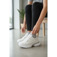 Enoch Kadın Bağcıklı Ortopedik Yüksek Taban Spor Ayakkabı