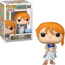 Funko *heo Exclusive Edition* One Piece Pop! Animasyon Vinil Figürler Op- Nami (Alabasta) 9 cm