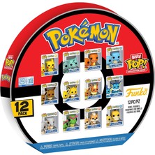 Funko Bitty Pop! Pokemon - 12'li Paket - Pikachu, Eveee, Charmander, Squirtle ve Diğer 7/8" Mini Kol