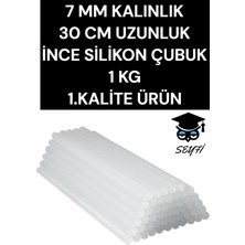 7 mm Kalınlık 30 cm Uzunluk Ince Silikon Çubuk 1 kg Ürün