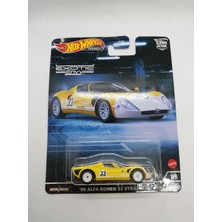 Hot Wheels Premium '69 Alfa Romeo 33 Stradale Exotic Envy, Oyuncak Araba
