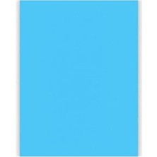 20 Adet 50X70 Fosforlu Fon Kartonu Mavi 160 gr