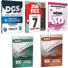 2026 Dgs Sözel-Sayısal Tamamı Çözümlü Deneme Seti + Paragraf - Dilbilgisi Deneme Seti