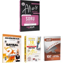 Yediiklim 2026 Ales Sayısal Yetenek Soru Bankası + Ales Sayısal Mantık 23 Deneme Marka Yayın + 2026 Ales Vıp Sayısal-Sözel Yetenek 10 Deneme Seti