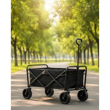 Timion Büyük Kapasiteli Katlanır Kamp Arabası Taşınabilir Vagon