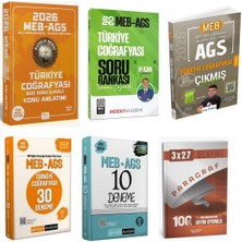 Anla Kazan Yayınları 2026 Meb Ags Türkiye Coğrafyası Sınav Kazandıran Süper Karma Set