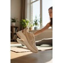 Enoch Kadın File Detaylı Konfor Taban Spor Ayakkabı