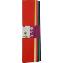 Craft and Arts 10'lu Grapon Kağıdı 50  x200 Ölçülerinde Karışık Renk Seçenekleri