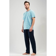 Vienetta Erkek Kısa Kol Pijama Takım, 111196