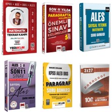 2026 Ales Konu + Ales Soru + Ales Tekrar Kampı + Ales Deneme + Paragraf Çıkmış Sorular Süper Set