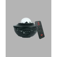 Timion Yıldızlı Projektör Galaxy Efektli Ayarlanabilir Renkli Atmosfer Lambası