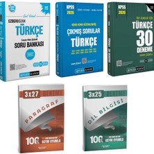 Anla Kazan Yayınları Pegem 2026 Kpss Ezberbozan Türkçe Soru Bankası + Kpss Türkçe Deneme + Kpss Türkçe Konu Konu Çıkmış Sorular Seti