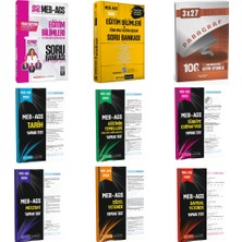 Anla Kazan Yayınları Pegem 2026 Meb Ags Eğitim Bilimleri ve Türk Eğitim Sistemi Soru Bankası + Ags Tüm Dersler Yaprak Test Seti