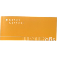 Umur Basım Umur Senet Karnesi 40 Yaprak