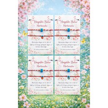 Fynbos 2’li Marteniçka Bileklik Seti Bodrum Boncuklu Papatya Figürlü Bahar Dilek Bilekliği