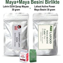 Lallemand Lalvin D254 ŞARAP Mayası (30 gr) ve Maya Besini Birlikte (30 gr)