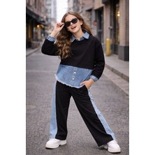 Sy Store Kız Çocuk Alt Üst Kotlu Takım