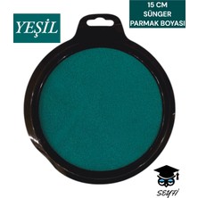 15 cm Sünger Parmak Boyası Baskı Boyası