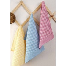 60X40 cm Pamuklu Kare Dokulu Mutfak Bezi – 5’lı Set