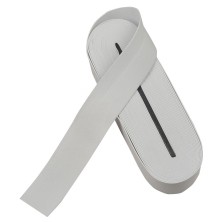 Go İthalat Beyaz - 4cm Paça Lastik Yassı Geniş 10MT (5224)