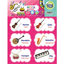 Crea Etiket Creatiket Eğitici Çıkartma Ingilizce*türkçe