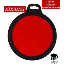 15 cm Sünger Parmak Boyası Baskı Boyası