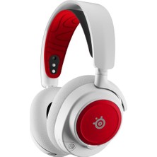 Steelseries Arctis Nova Booster Pack Cherry Red - Oyun Kulaklığı Aksesuarı - Iki Renkli Naylon Kafa
