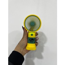 Xonex Mini USB Fan – Şarj Edilebilir, 3 Kademe, Taşınabilir Masaüstü Vantilatör Rengarenk