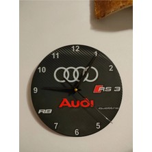 Hasfar Tech Audi Rs Tasarımlı Duvar Saati