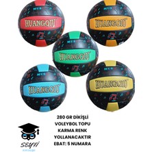 No:5 280 gr Kaliteli Dikişli Voleybol Topu Karma Renk Yollanacaktır