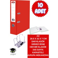 Seyfi Kırtasiye A4 Ofis Klasörü Büro Evrak Düzenleyici Klasör Çift Metal Halka Avrupa Mekanizma
