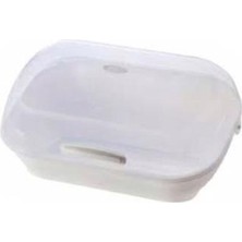 abnturk Beyaz Ekmek Erzak Saklama Kutusu Geniş Hacimli 35CM