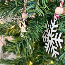 By Nevser Ahşap Yılbaşı Ağaç SÜSÜ-BY15