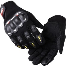 Motosiklet Eldiveni Koruyucu ve Dokunmatik Özellikli