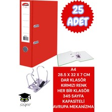 Seyfi Kırtasiye A4 Ofis Klasörü Büro Evrak Düzenleyici Klasör Çift Metal Halka Avrupa Mekanizma
