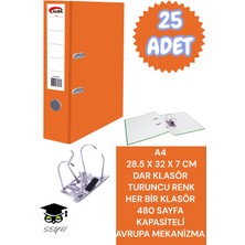 Seyfi Kırtasiye A4 Ofis Klasörü Büro Evrak Düzenleyici Klasör Çift Metal Halka Avrupa Mekanizma