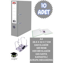 Seyfi Kırtasiye A4 Ofis Klasörü Büro Evrak Düzenleyici Klasör Çift Metal Halka Avrupa Mekanizma